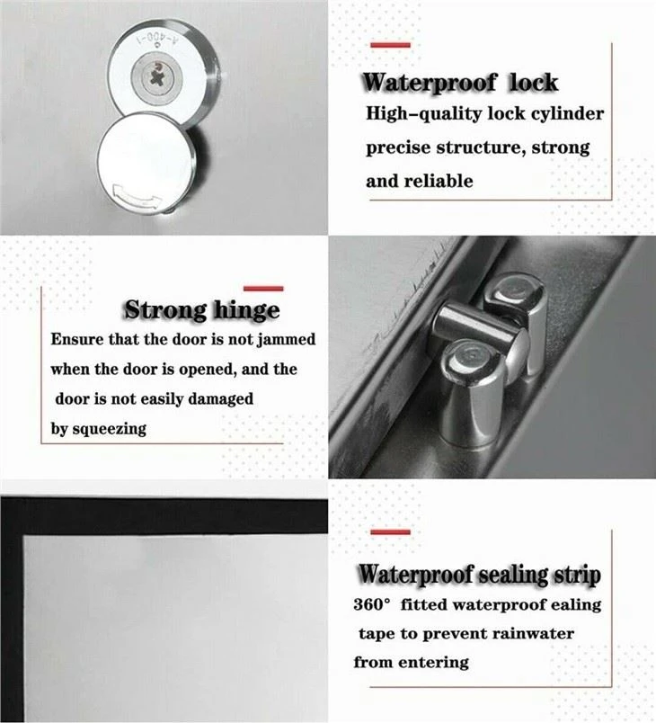 Wall-mounted Metal Enclosure Box